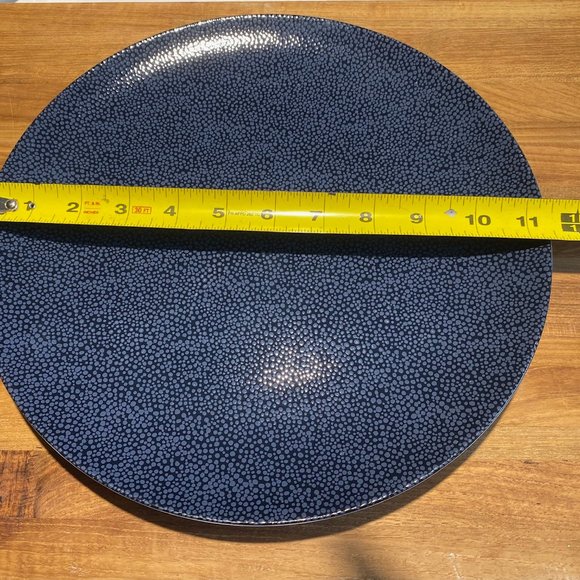 New Bauscher Purity Pearls Dark Coupe Platter 11 3/10" dia - Picture 3 of 6